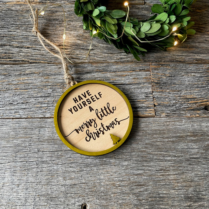 Funny Christmas gift tags, laser cut gift tags, laser engraved wood gi