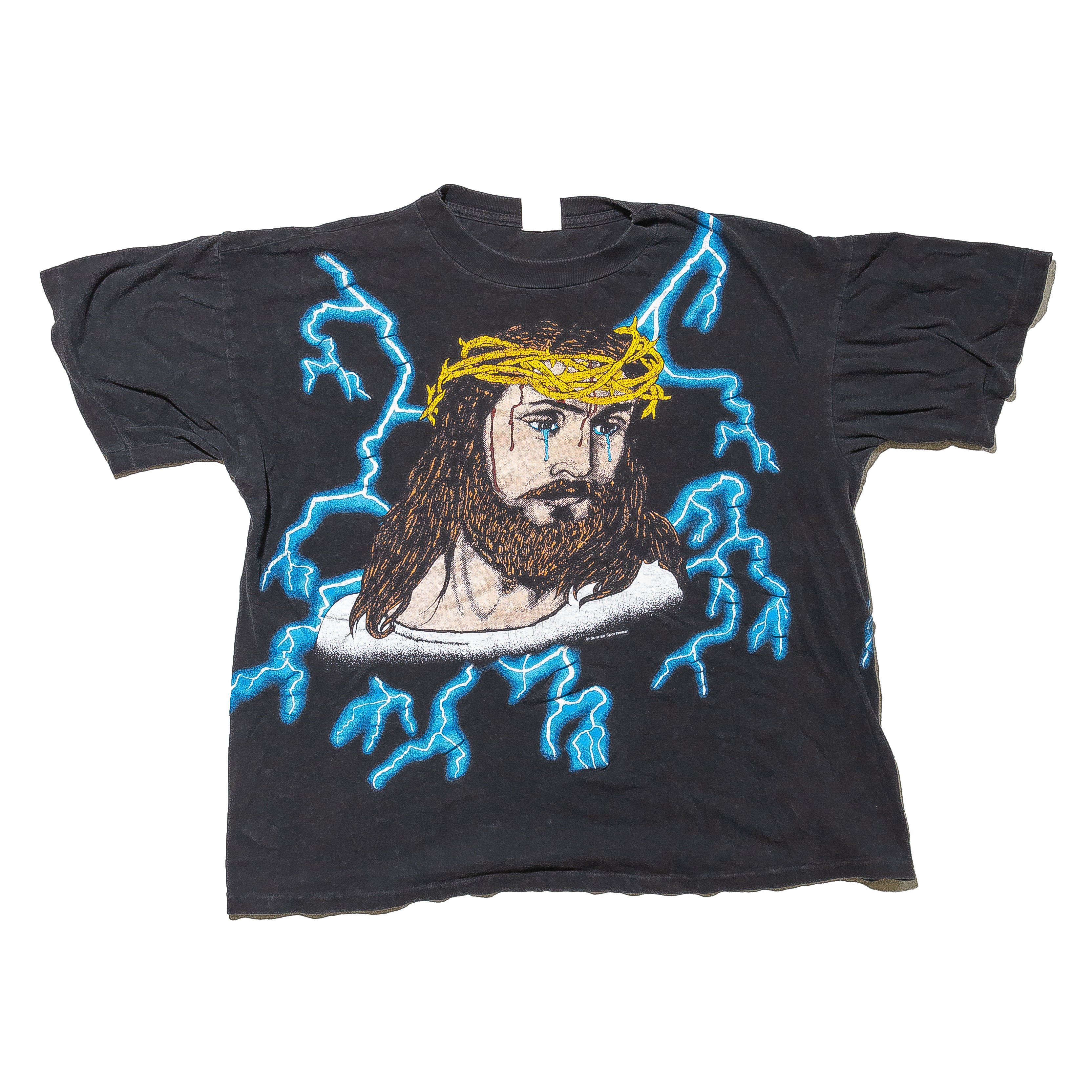 おしゃれ人気 希少XL 90´s JESUS HEAVENLY DIVINE SON Tシャツ - トップス
