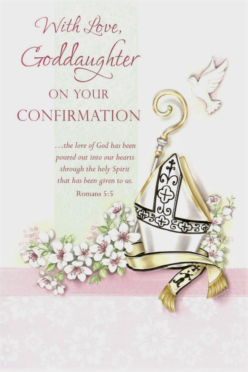 What To Write In Goddaughter Confirmation Card