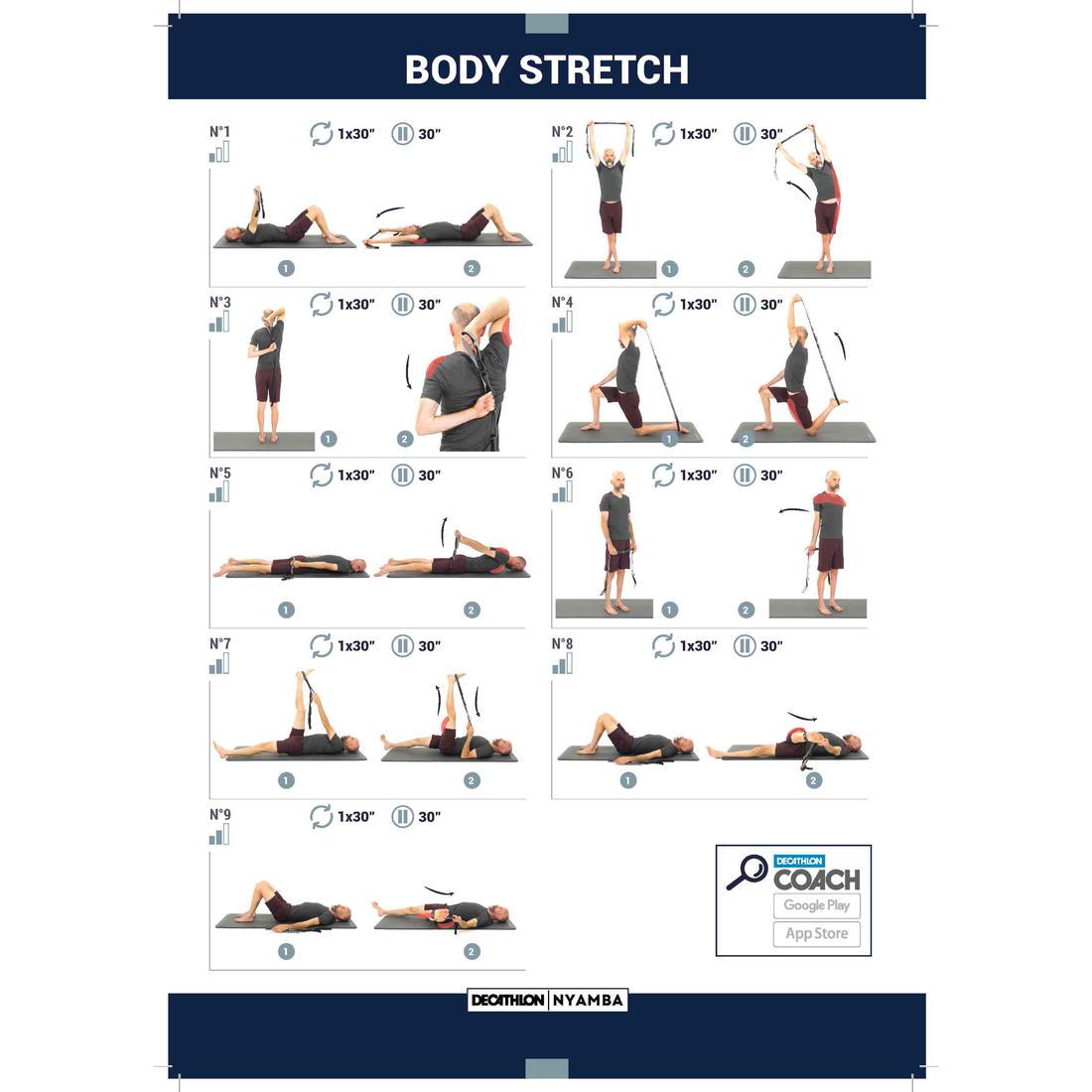 Pilates Stretch Band – Decathlon New 