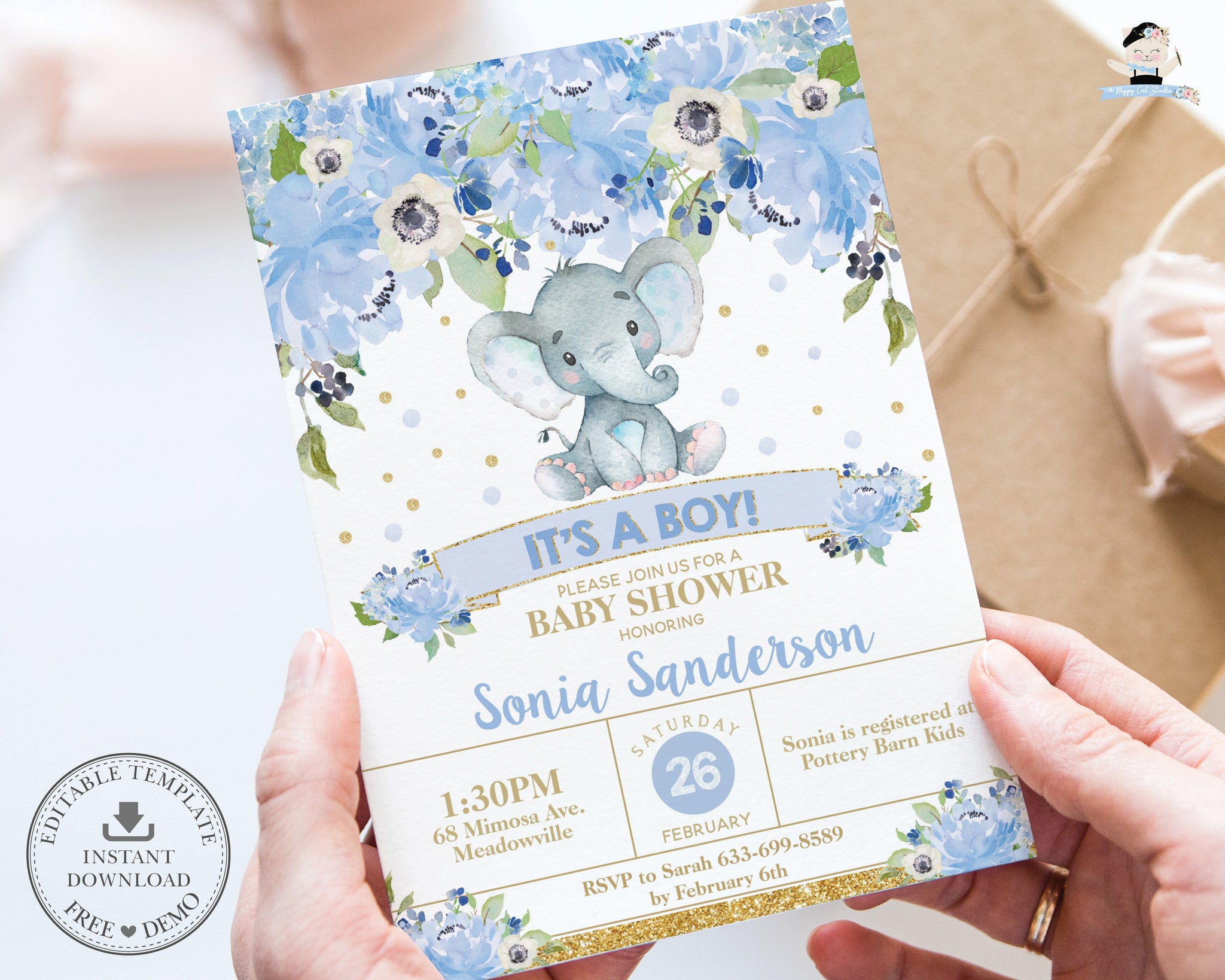 boy shower invitations templates