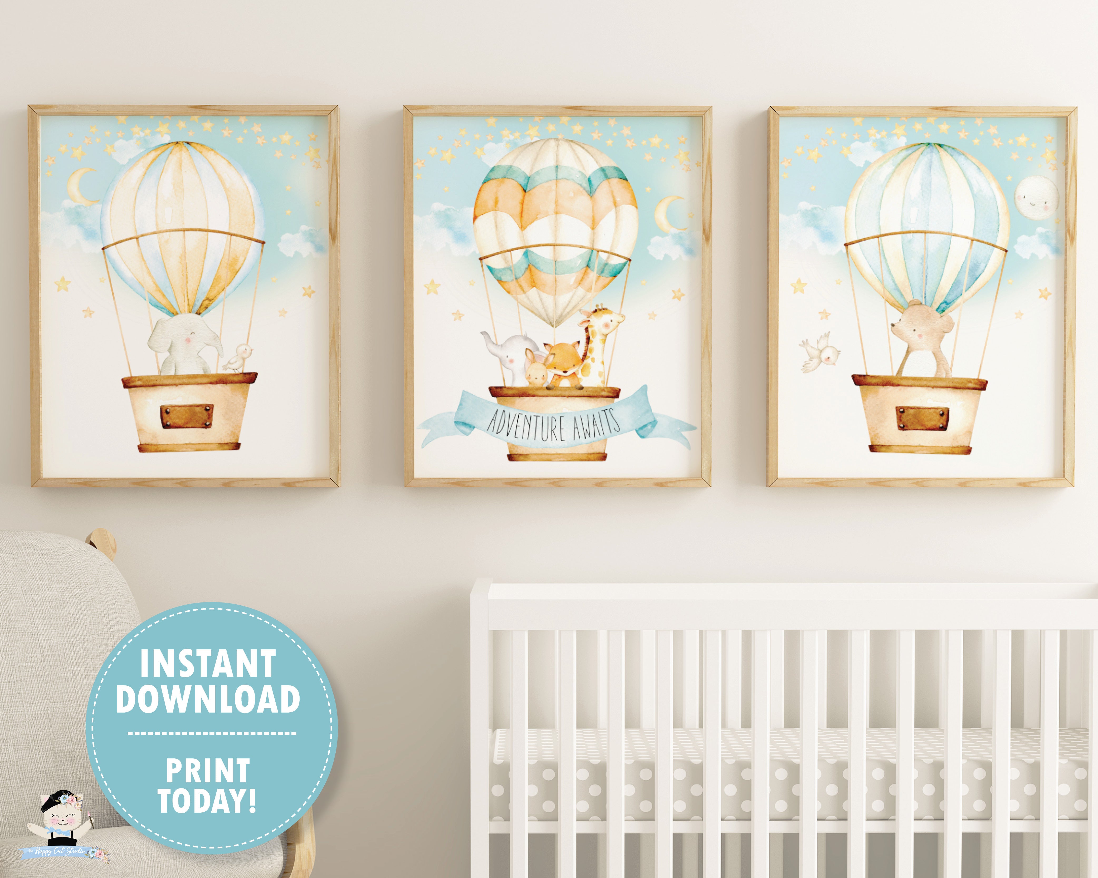 baby boy nursery wall art