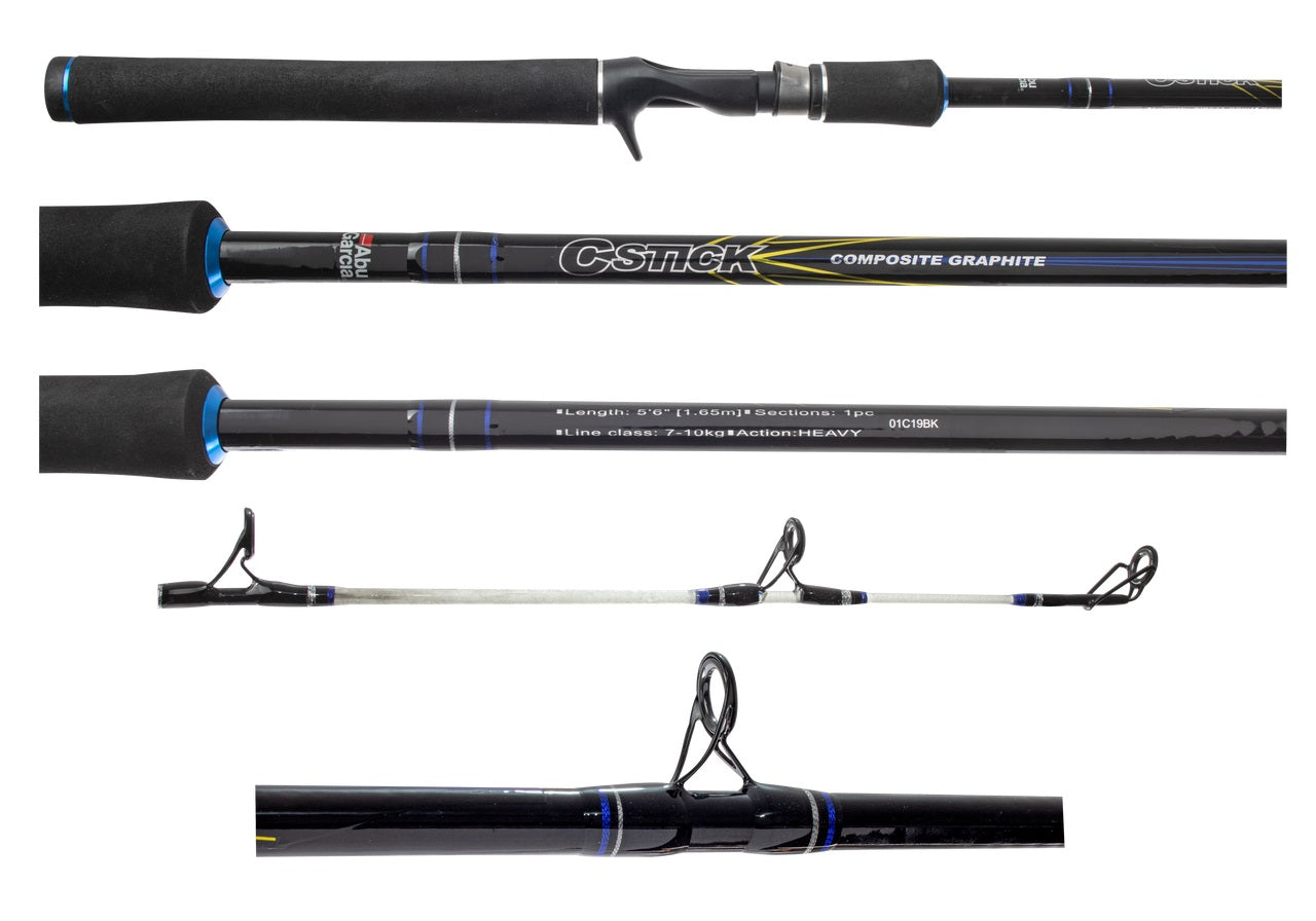 Abu Garcia C Stik Heavy Duty Baitcast Rod | Davo's Tackle Online