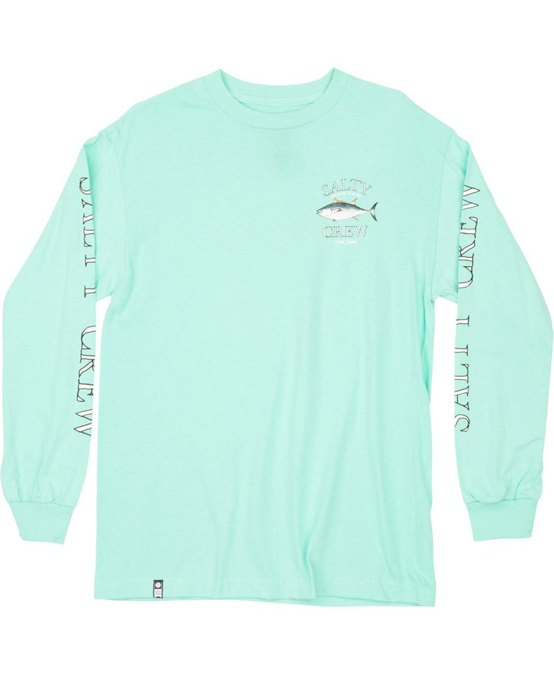 Salty Crew Big Blue Long Sleeve Tee - Seafoam | Davo's Tackle Online