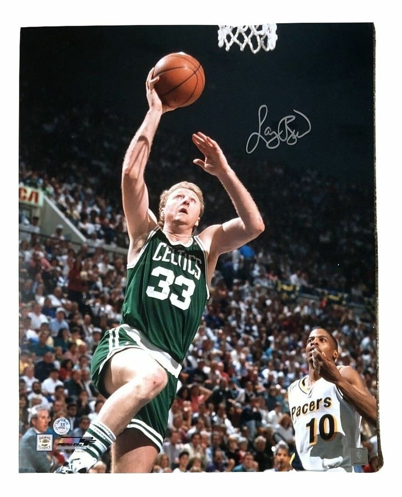 autographed larry bird basketball