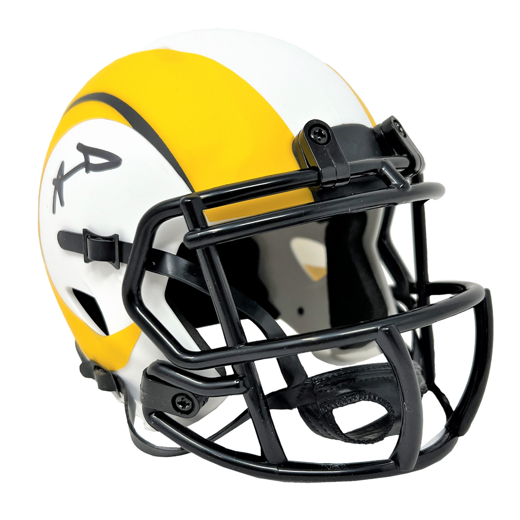 aaron donald mini helmet