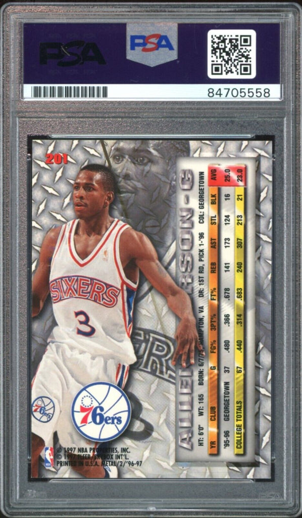 allen iverson 76ers rookie