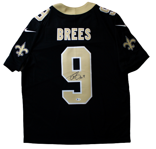 drew brees jersey signed