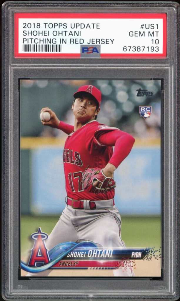 【ります】 ヤフオク! - PSA10 Shohei Ohtani 2018 Topps Now #136J 4本 します