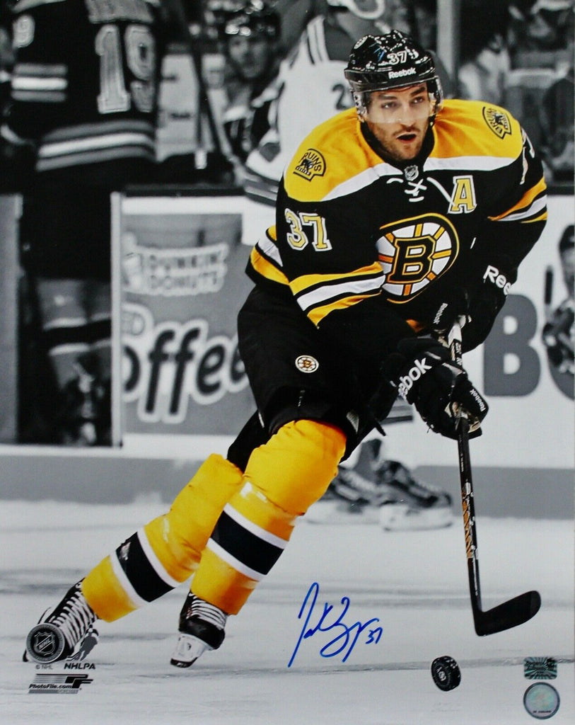 patrice bergeron signed jersey