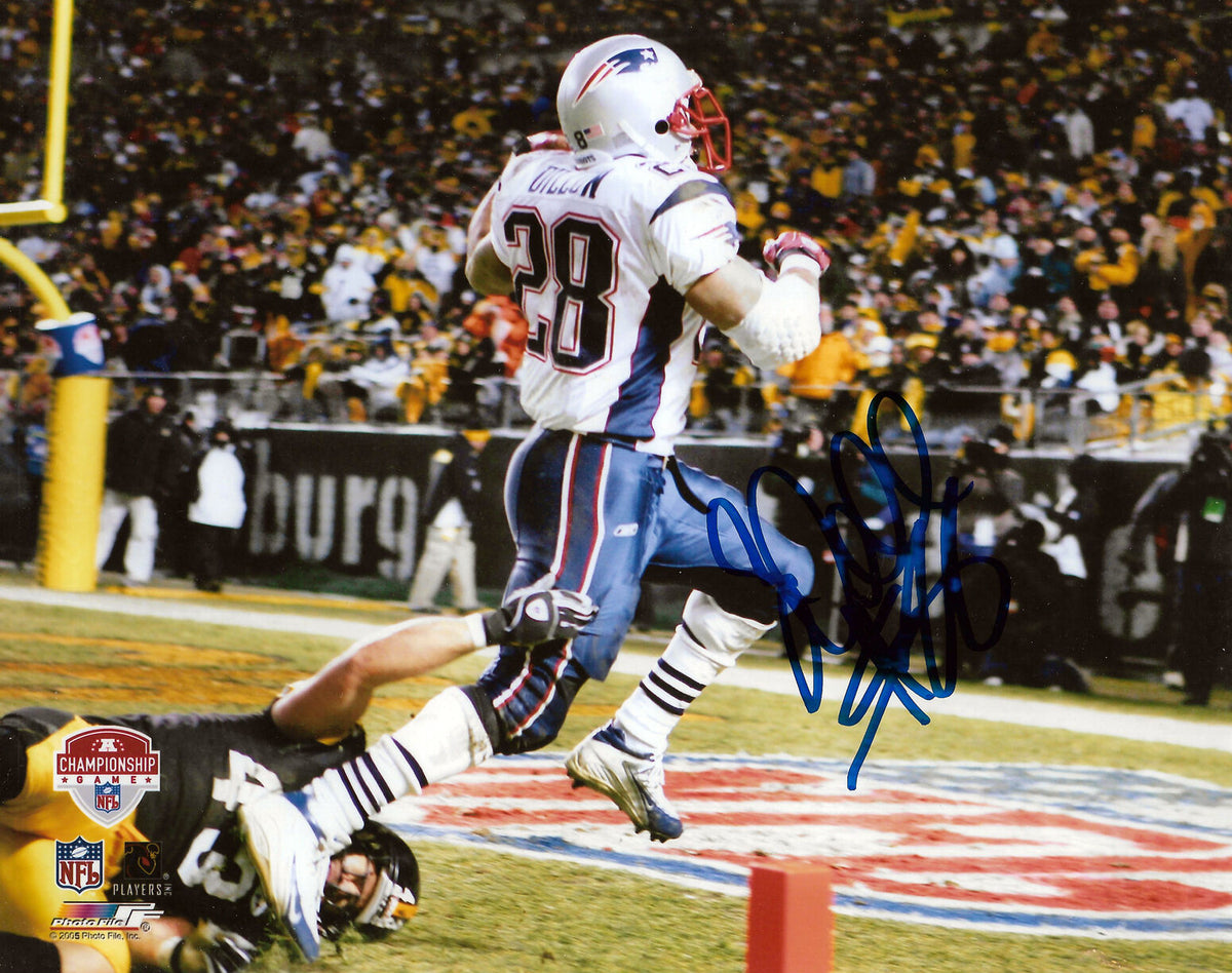 Corey Dillon New England Patriots Signed Autographed AFC