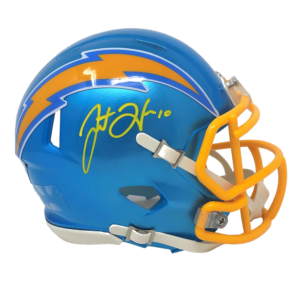 justin herbert mini helmet