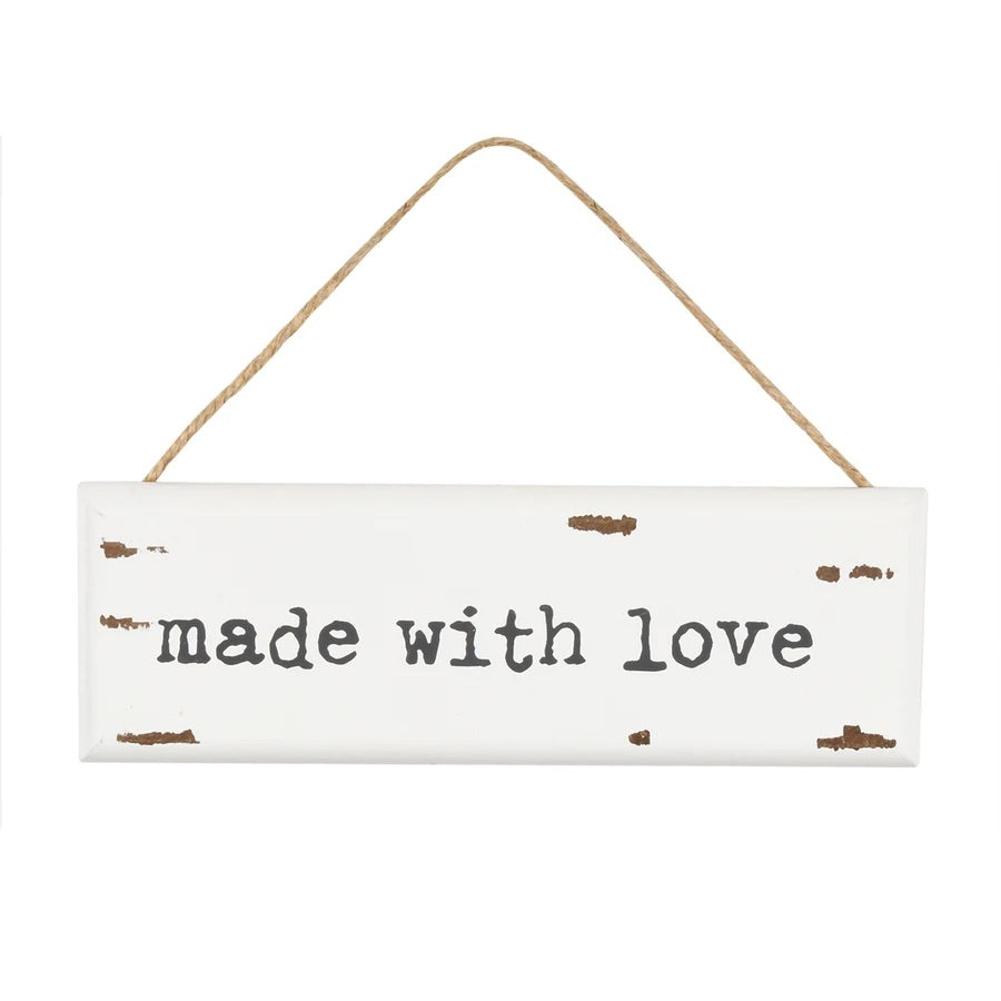Made with Love Chippy Ornament