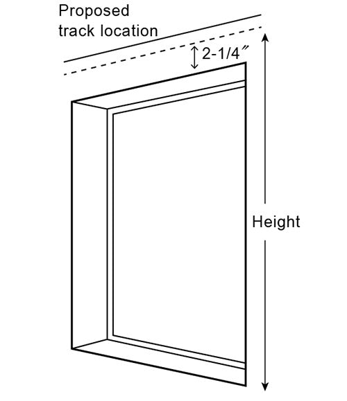 Headrail Location