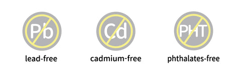 Lead-Free、Cadmium-Free、Phthalates-Free