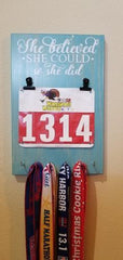 race medal display