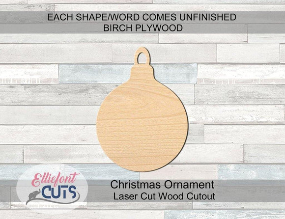 Ornament Wood Cutouts - Elliefont Styles