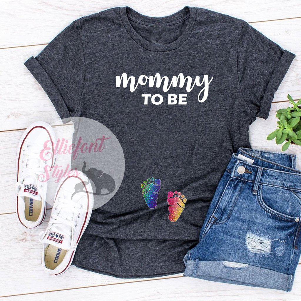 Mommy To Be LGBT Pregnancy Announcement Shirt – Elliefont Styles