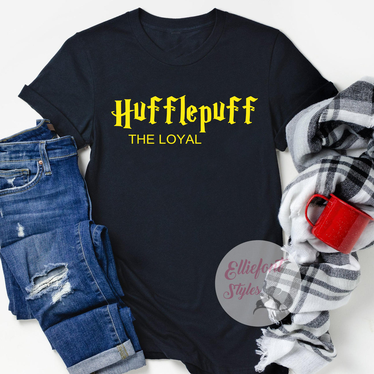 Hufflepuff The Loyal Shirt – Elliefont Styles