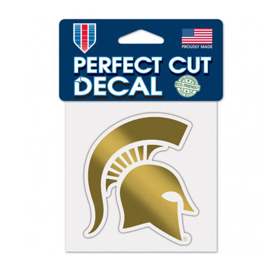 Msu Gold Spartan Head Decal Campus Den