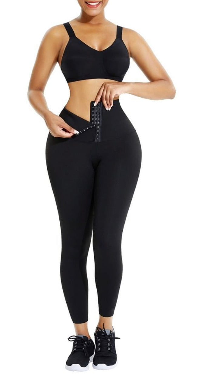 high wasted corset leggings workout clothing