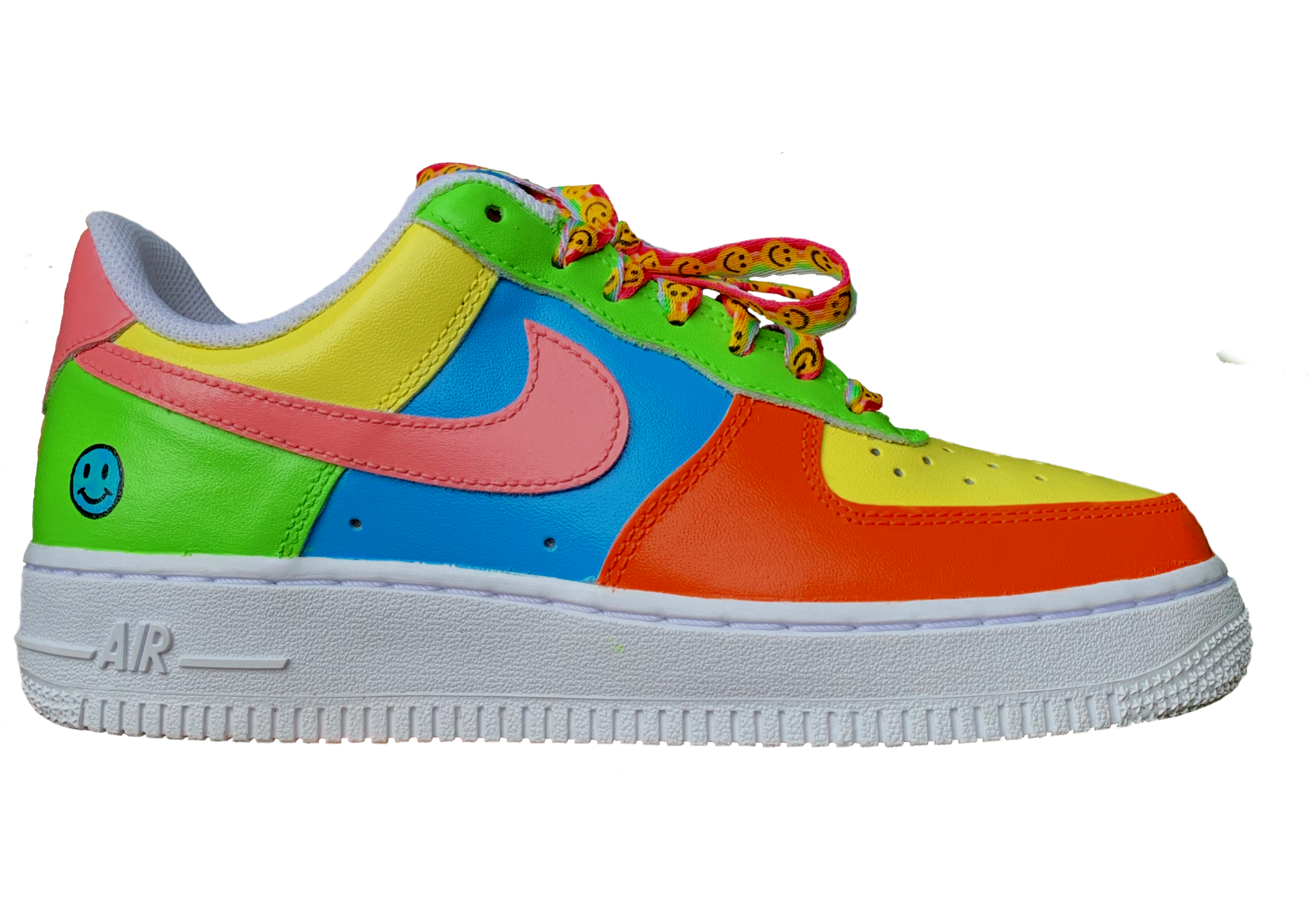 custom rainbow air force 1