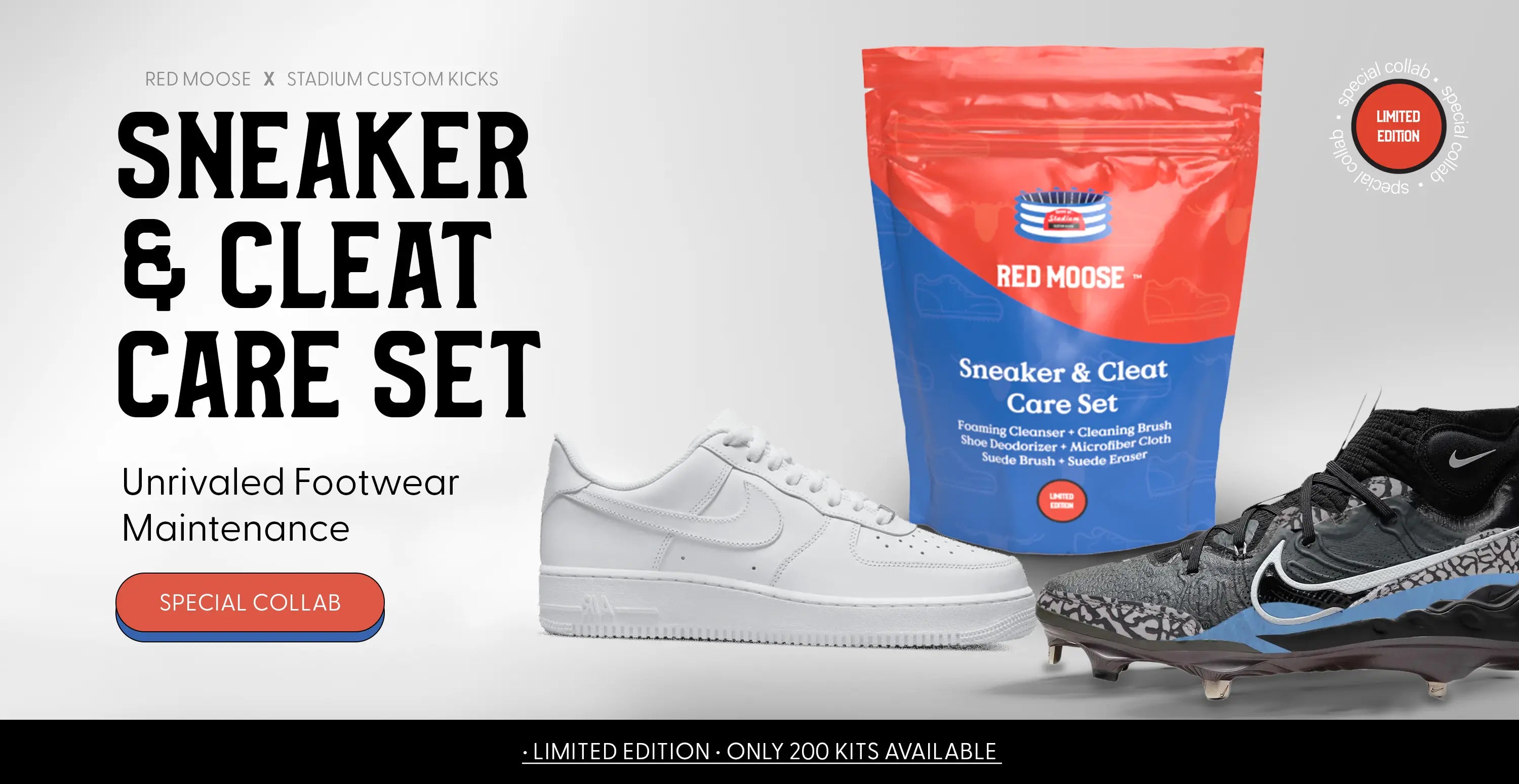 Red Moose  Sneaker Cleaner