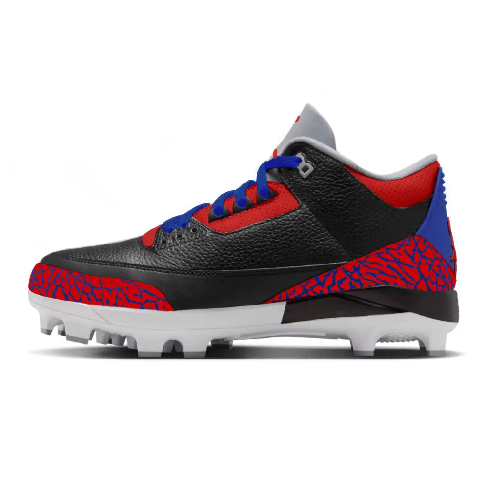 "Chicago" Jordan 3 Retro MCS Cleats