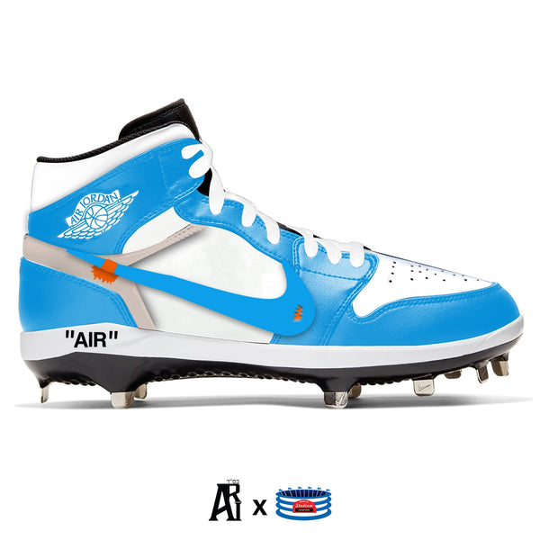Aqua Camo Nike Force Zoom Trout 7 Pro Cleats – Stadium Custom Kicks