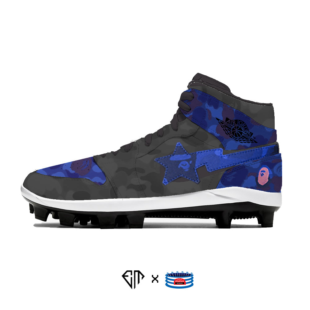 bape baseball cleats