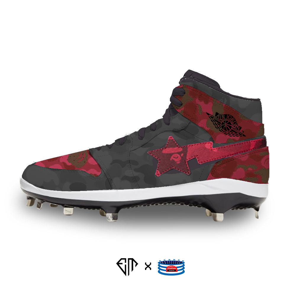 bape baseball cleats