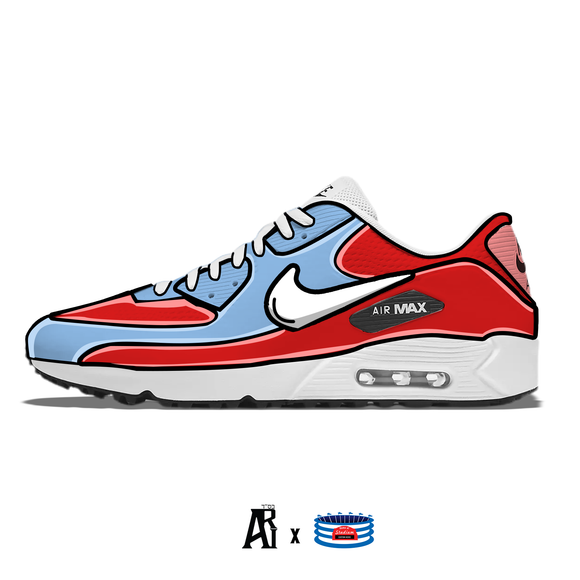 Hacer pueblo taquigrafía Zapatos de golf Nike Air Max 90 G "dibujos animados" – Stadium Custom Kicks
