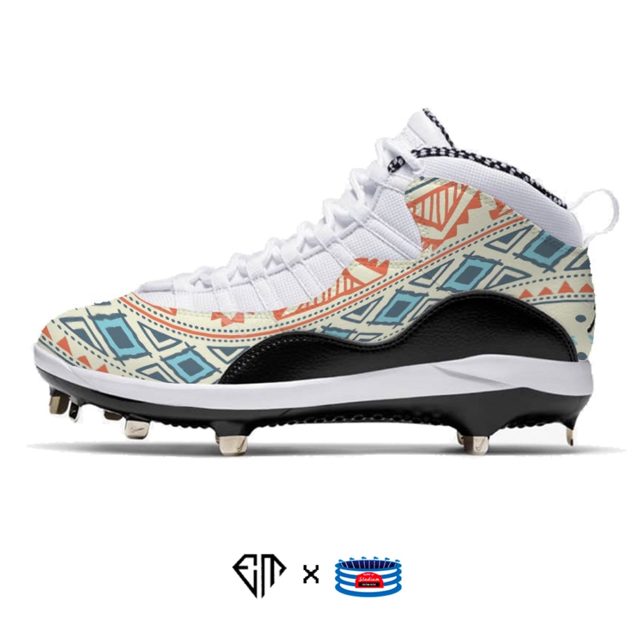 custom metal baseball cleats