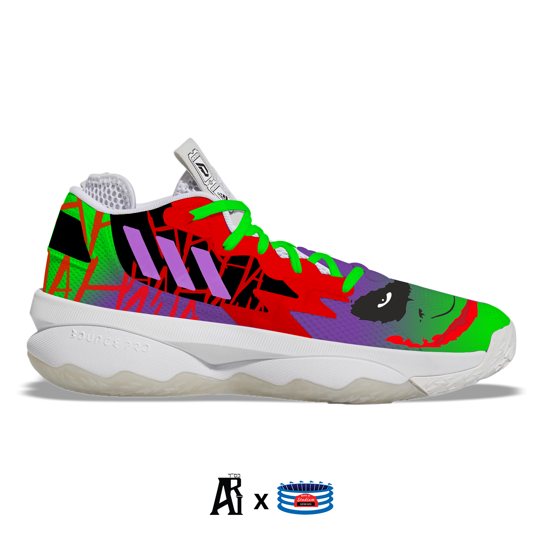 identificatie Kamer personeelszaken Joker" Adidas Dame 8 Basketball Shoes – Stadium Custom Kicks