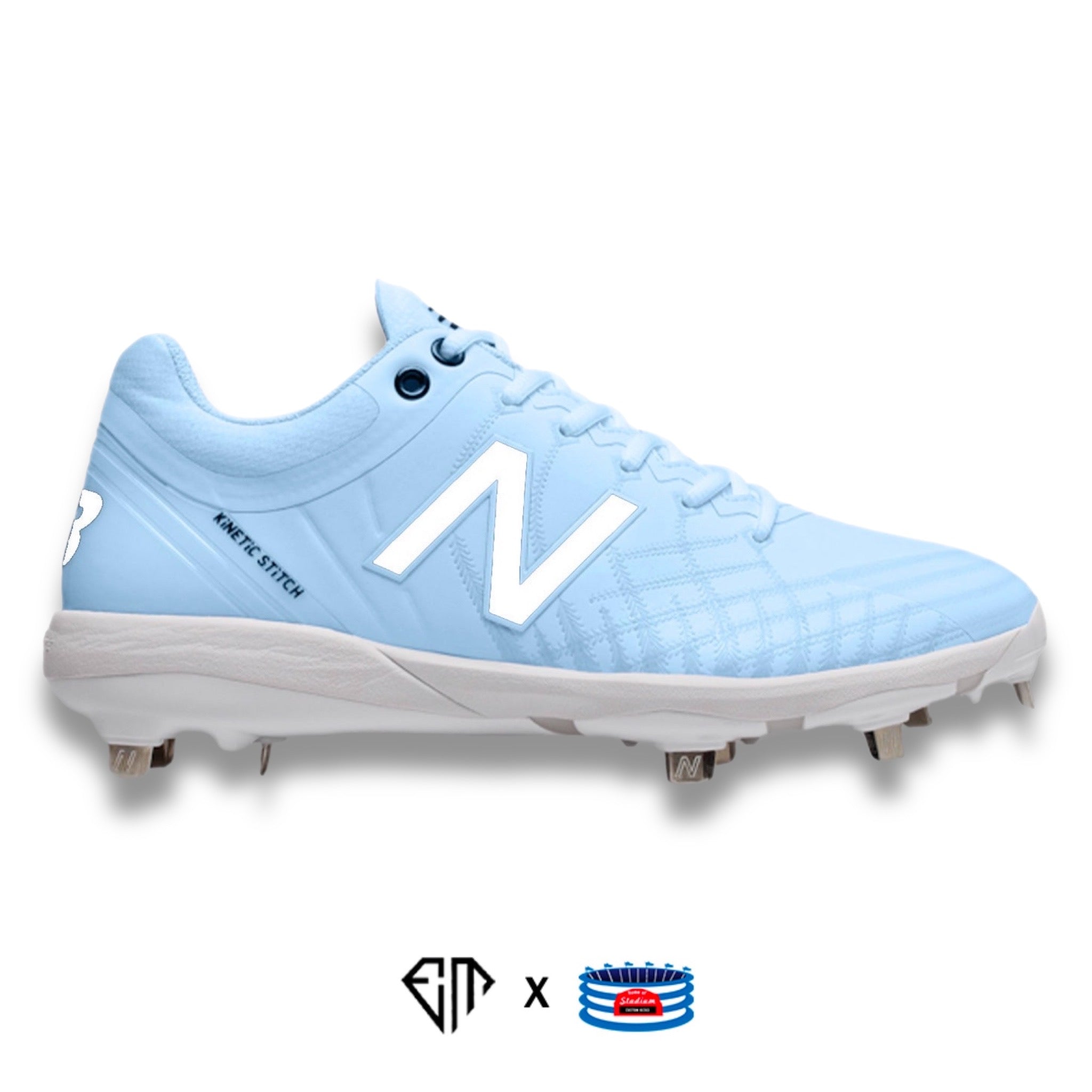 blue new balance cleats