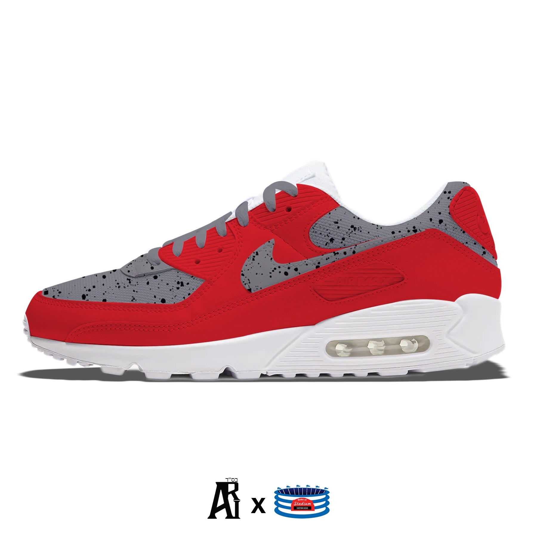 Cement" Nike Air Max 90 Shoes – Custom