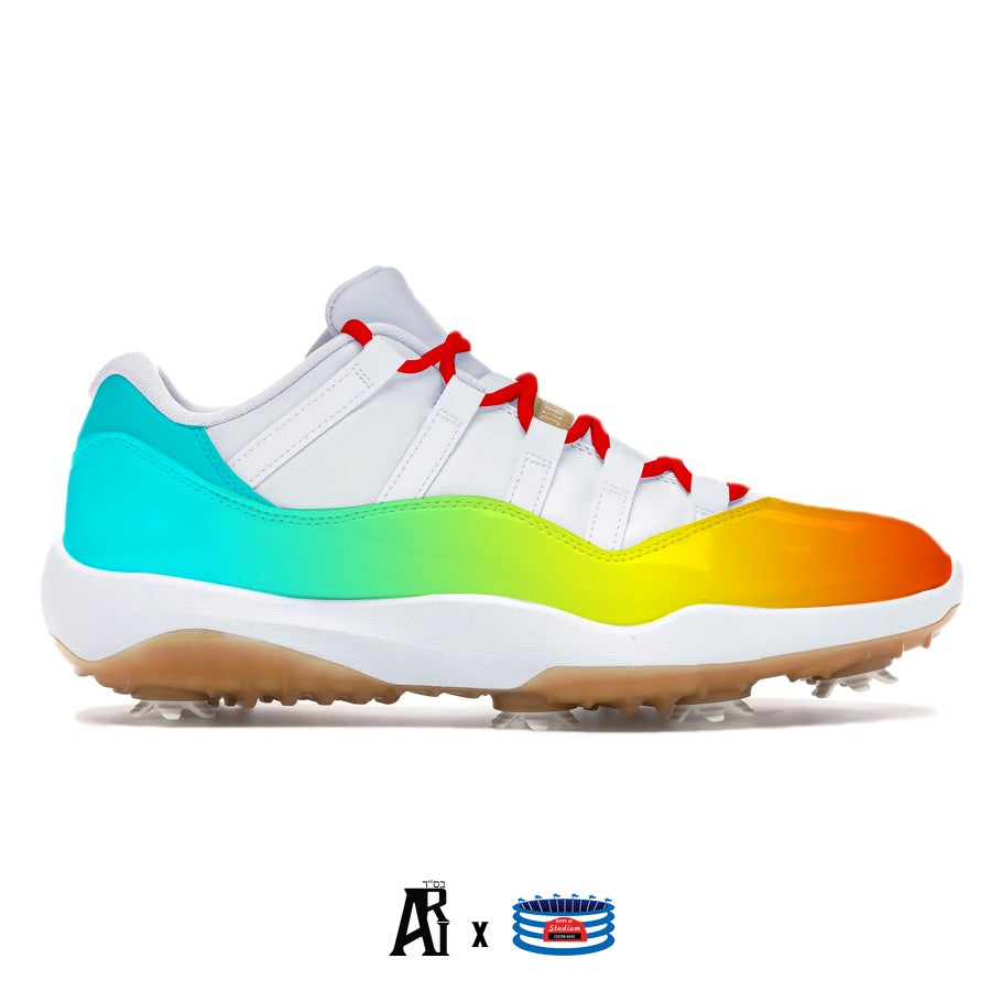 jordan 11 rainbow