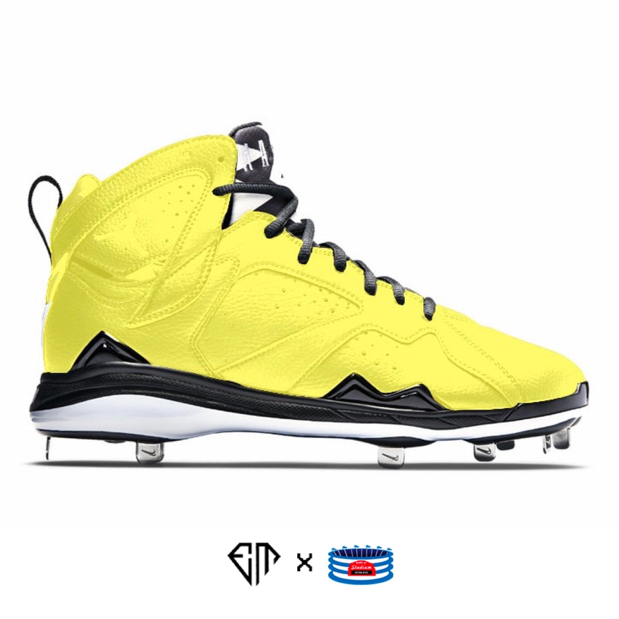 yellow jordan cleats