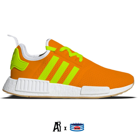 orange adidas nmd r1