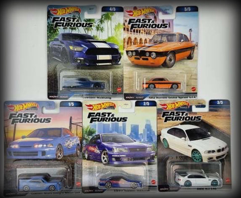 Series Fast & the Furious Assortment HOT WHEELS 1:64 – Exclusive
