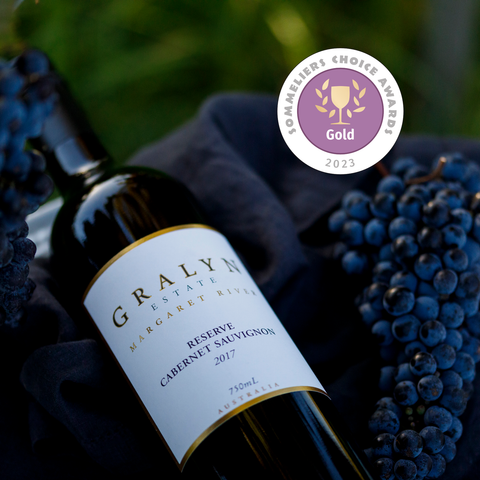 Gralyn Estate Cabernet Sauvignon Gold Medal Sommeliers Choice Awards 2023
