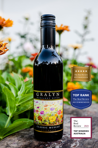 Gralyn Estate Classic Muscat has just been awarded a top rank best of australia with 95 points by Huon Hooke for the real review. This is fabulous recognition for our small family owned organic winery in Margaret River