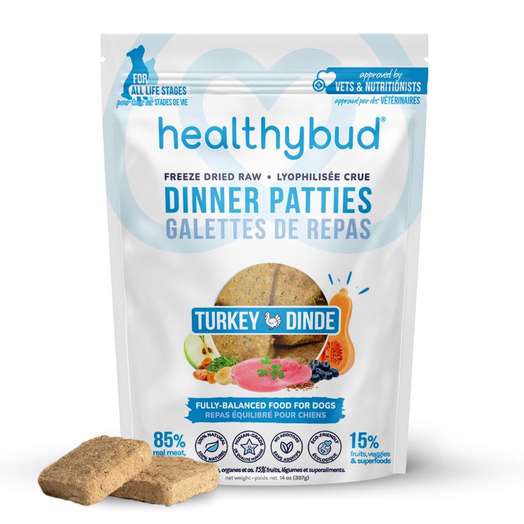 Turkey Meal Patties - healthybud USA product image