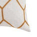 Brooklyn Metallic Geo Embroidered Pillow Pair | Easy Home Links.