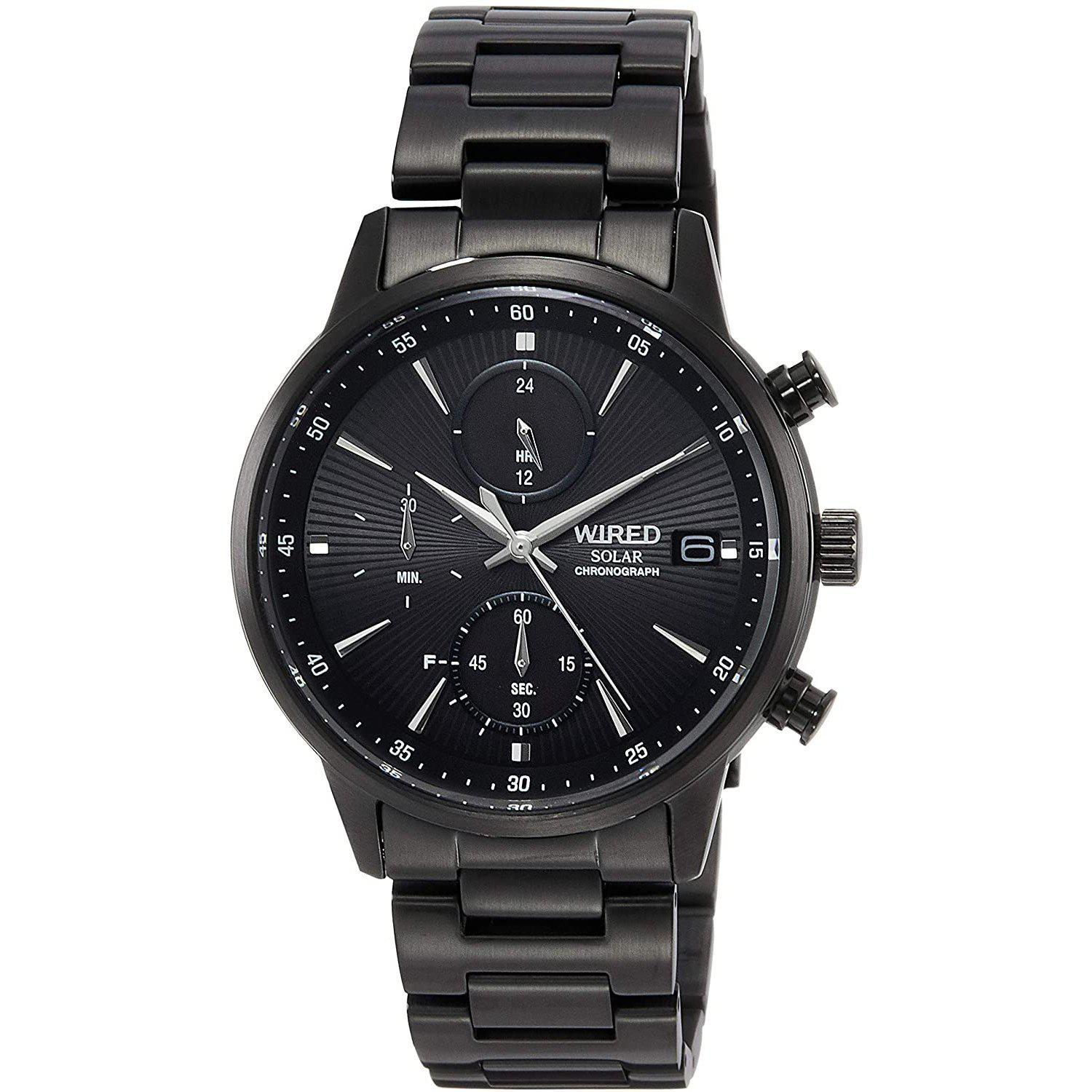 SEIKO WIRED Solar Charging Chronograph AGAD409 – LUXON STORE JAPAN