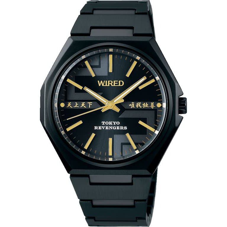 SEIKO Watch WIRED Tokyo Revengers Collaboration Model AGAK714 Black – LUXON  STORE JAPAN