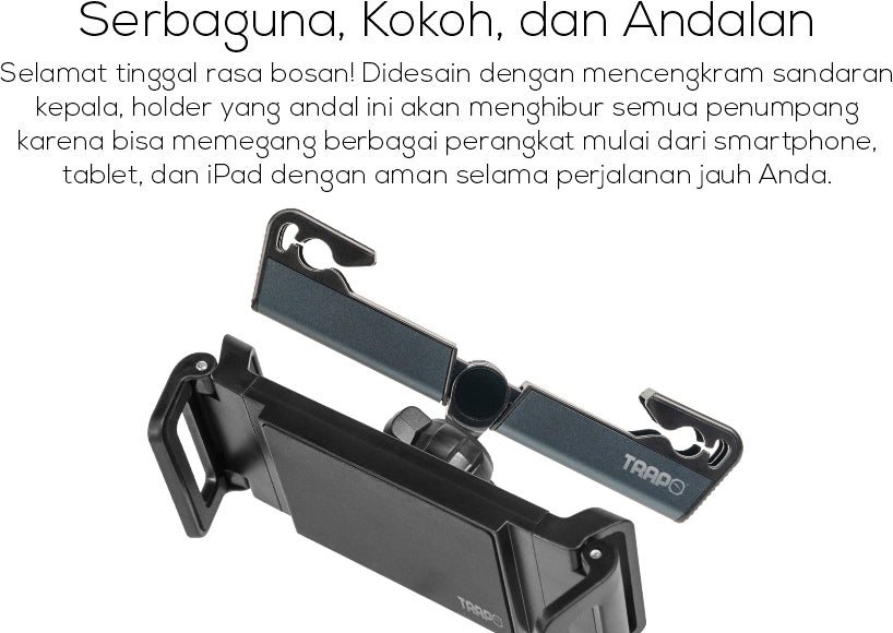 Simple and ergonomic design. Sturdy aluminium base and powerful magnetic head to hold your smartphone.