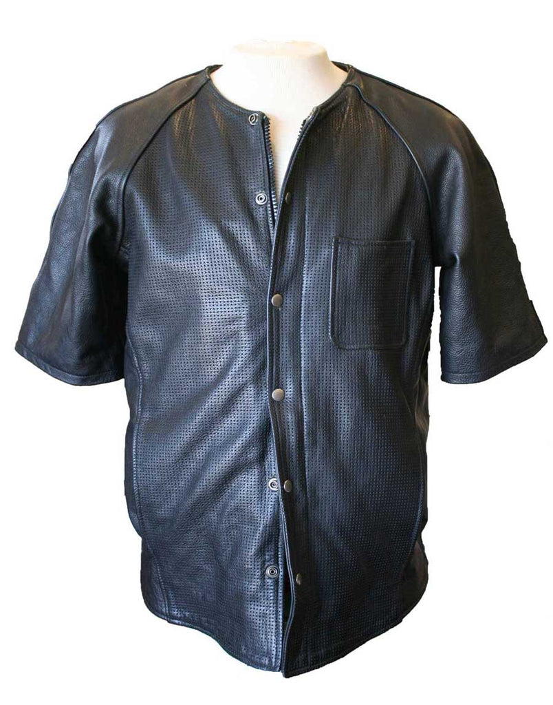 BWL Malibu Cross Baseball Shirt - Bill Wall Leather Inc.