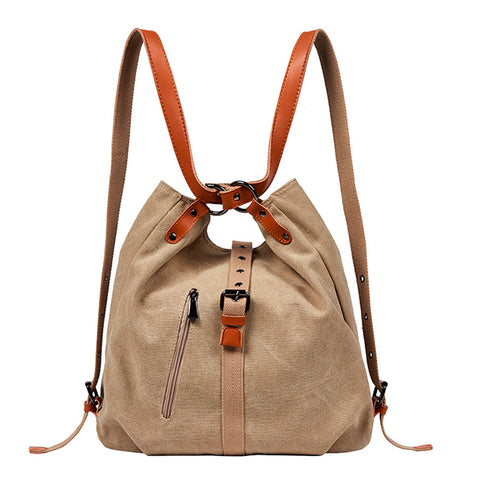 Waxed Canvas Totepack Convertible Tote Backpack Newton Supply Co