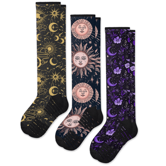Moonlight Compression Socks 3-Pack Bundle Image 1